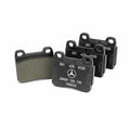 Set of 4 Rear Disc Brake Pads for Mercedes-Benz 190E, 190D (1982–1993) 001420012041