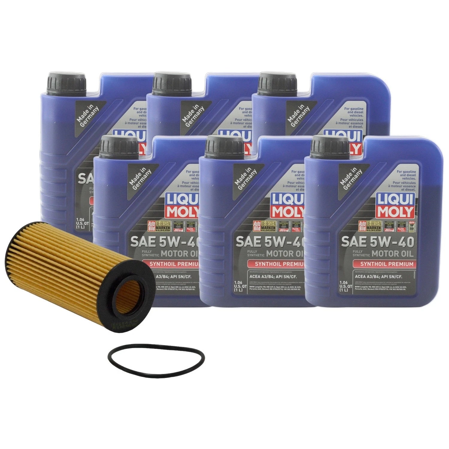 Liqui Moly 5W-40 Engine Oil Change Kit for Audi A4, VW Passat (2000–2023)