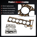 Head Gasket Bolts Set for BMW 325Ci 330Ci 330i 525i 530i (2001–2006)