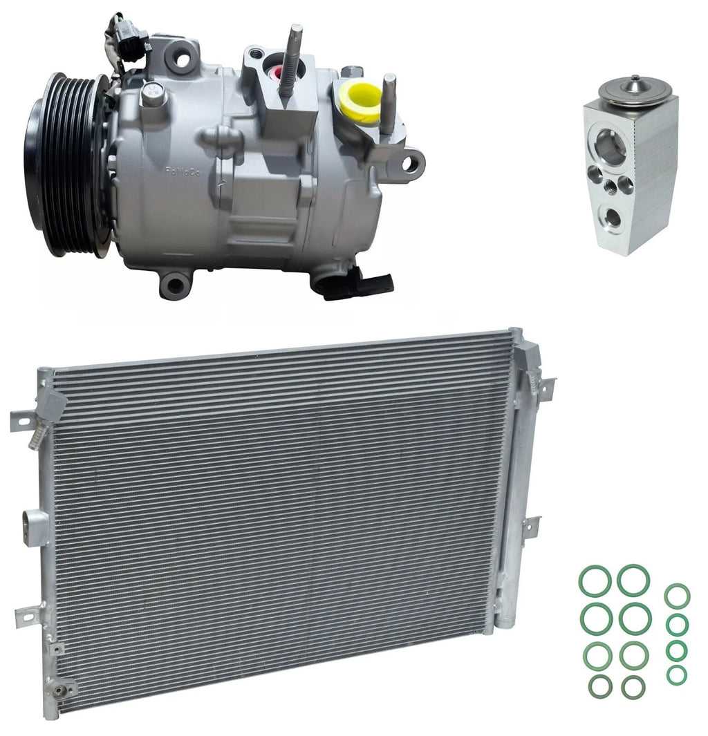 AC Compressor Kit With Condenser for Lincoln Nautilus 2.7L (2019–2019)