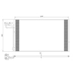 Replacement A/C Condenser Repair Part For 2006-2008 Volvo C70
