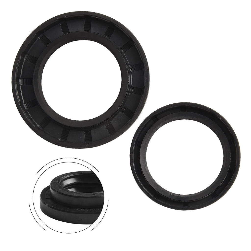 Set of 2 High Performance Rubber Upper & Lower Oil Seals for