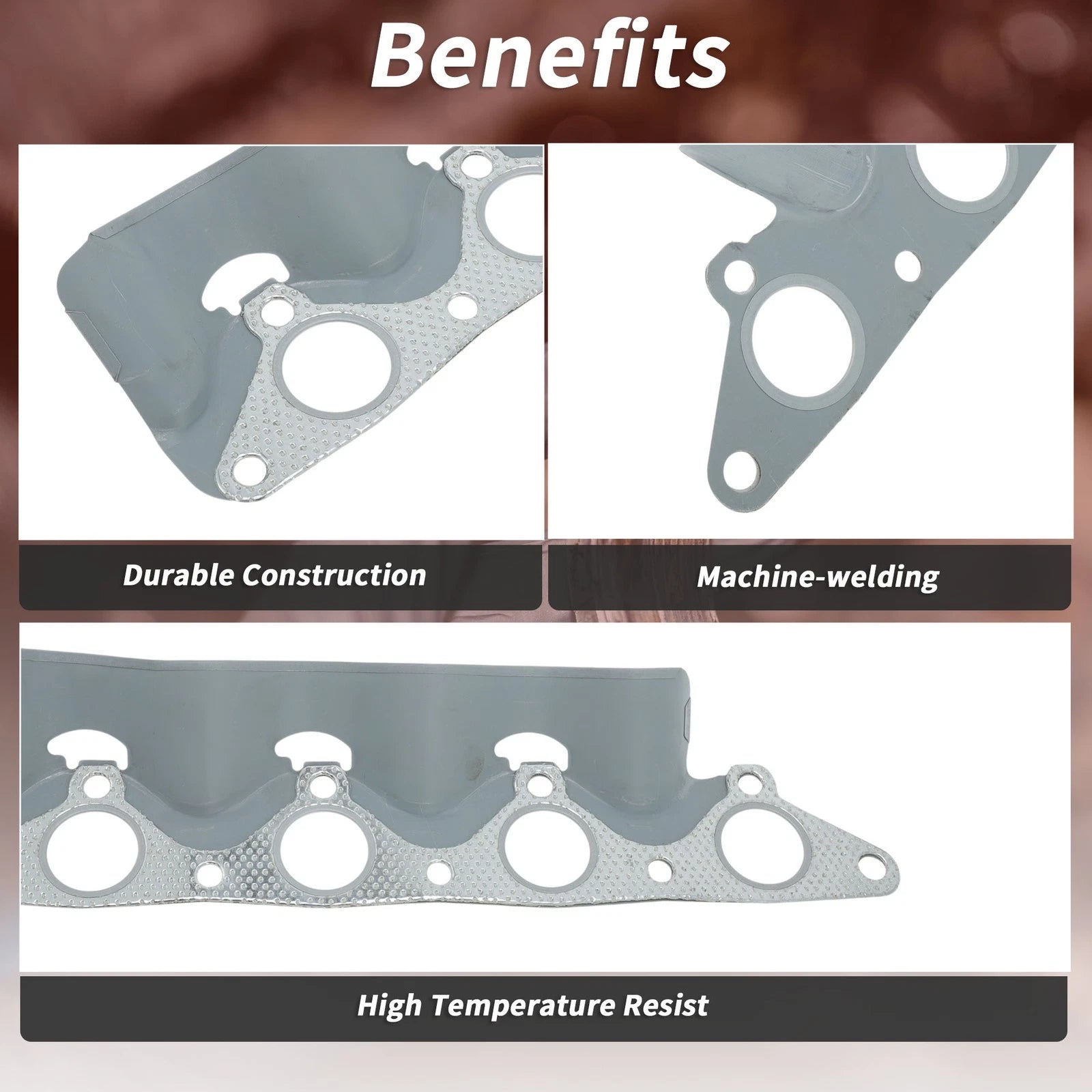 Exhaust Manifold Header Gasket for Hyundai Accent (1998–2005) No. 2852122020