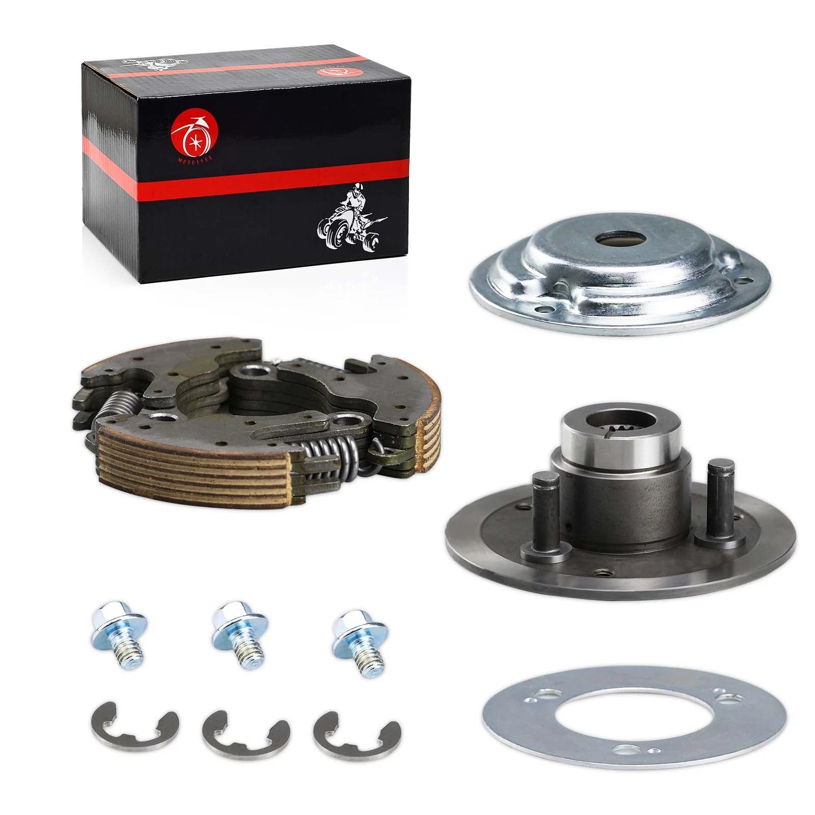 Centrifugal Carrier Wet Clutch for Honda Recon 250 (2004–2023) 22400-HM8-A41 22400-HM8-A40