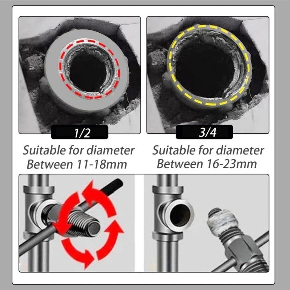 46mm Steel Broken Screw Remover for Faucet Pipe Maintenance