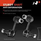 2X Front Stabilizer Sway Bar End Link for Mitsubishi Montero (2001-2006)