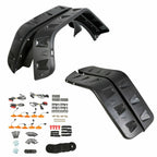 Pocket Rivet Style Smooth Fender Flares w/LED for Jeep Wrangler JK (2007–2018)