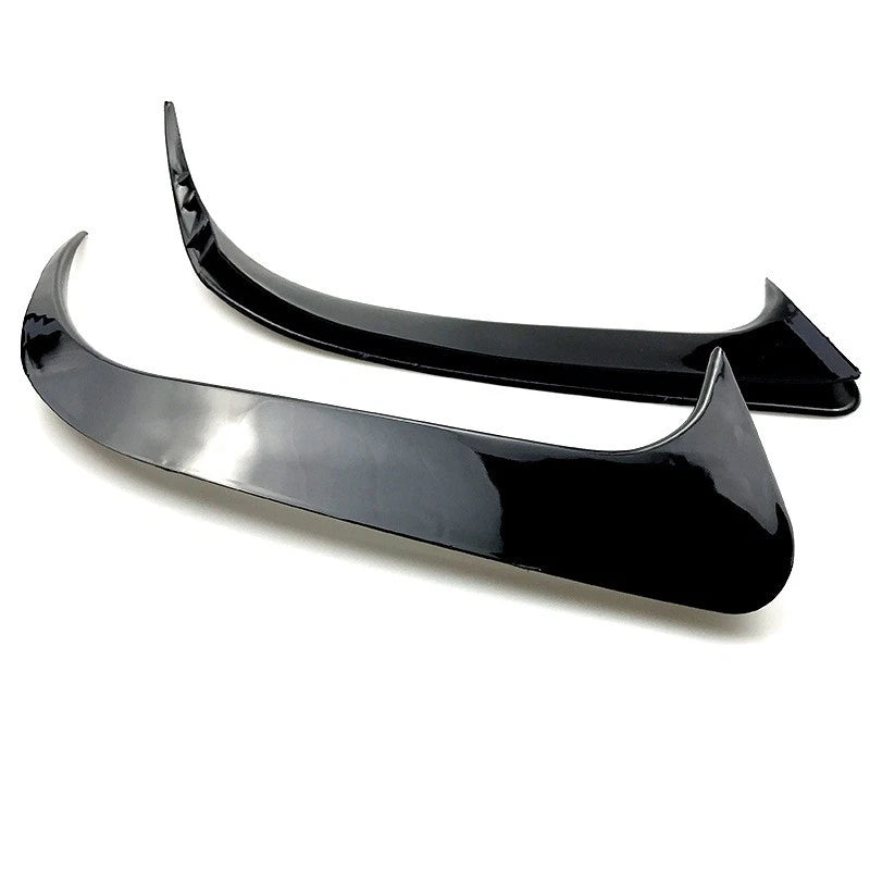 Gloss Black Rear Side Vent Trim Canards for Mercedes CLA C117 (2013–2019)