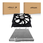 Radiator and Cooling Fan Assembly for BMW X5 E70 X6 E71 (2008–2014)