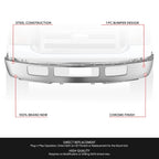 Front Bumper Face Bar for Ford F-250/F-350 SD (2005–2007) Chrome