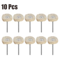 10Pcs Rotary Tool Cloth Polishing Buffing Pad Accessory 23mm