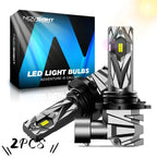 2X NOVSIGHT 9005 LED Headlight Bulbs 6500K 16000LM 60W for
