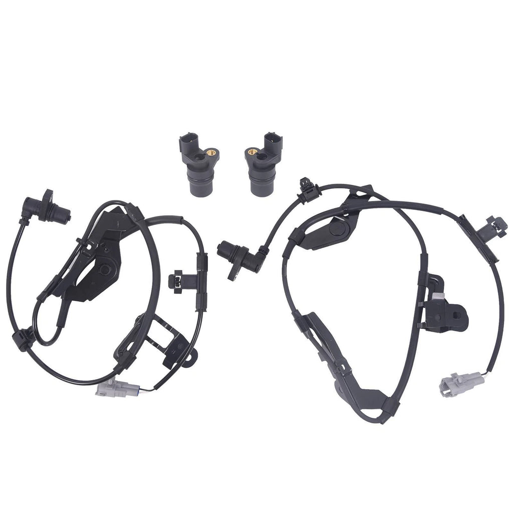 Set of 2 ABS Wheel Speed Sensors for Toyota Tacoma (1998–2000) 4WD
