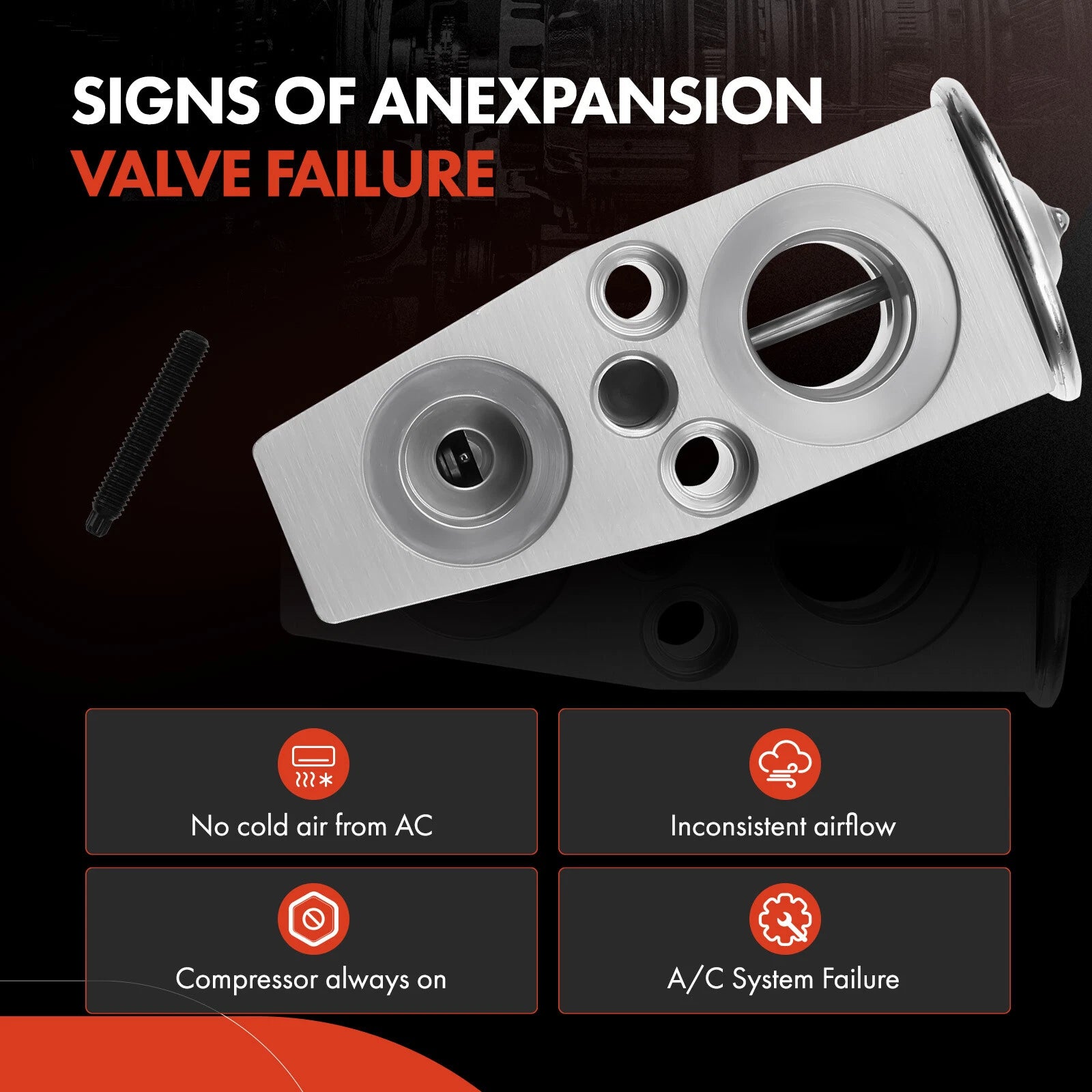 A/C Expansion Valve for Saturn Vue, Chevrolet Equinox (2005–2007)