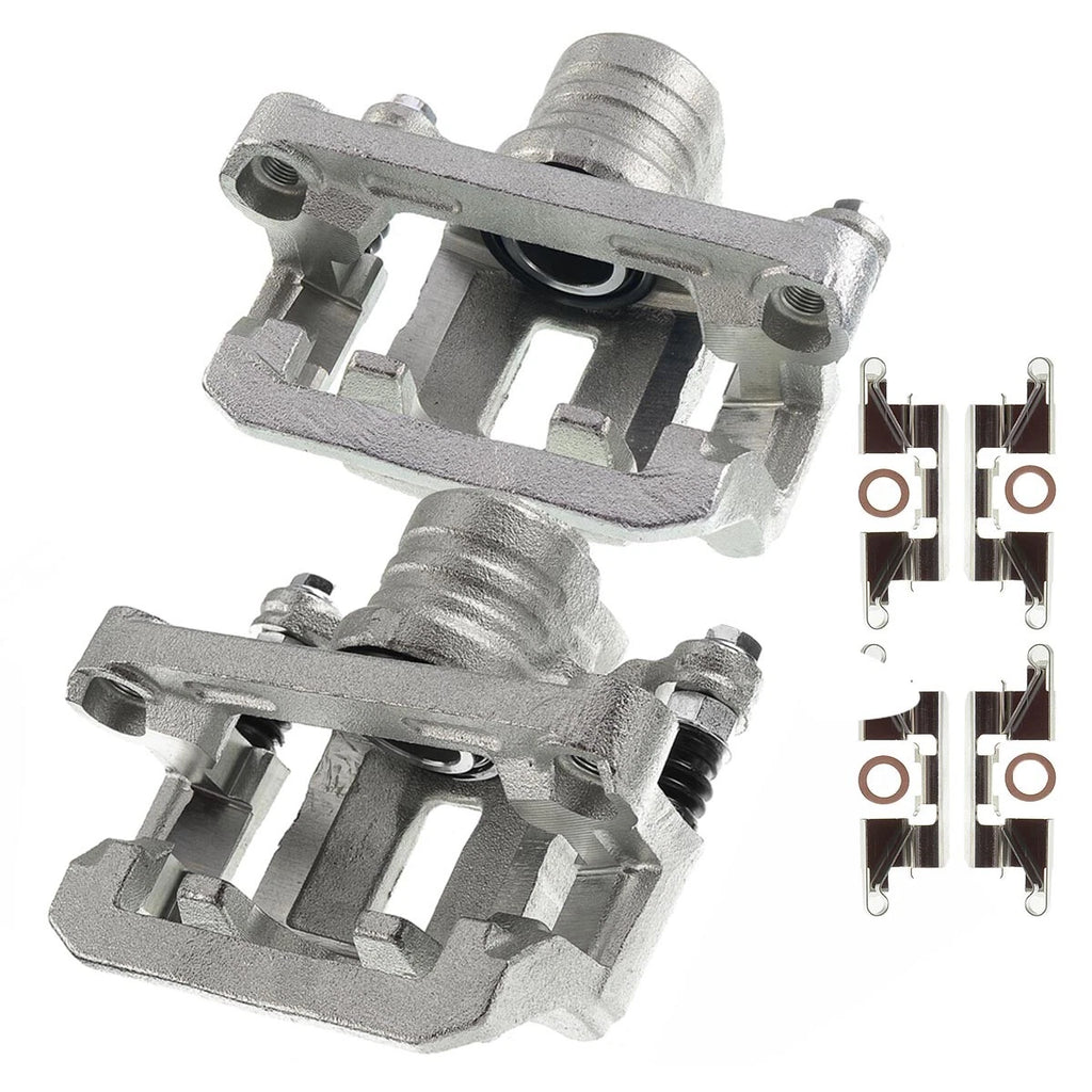 Set of 4 Brake Calipers with Bracket for Nissan Frontier