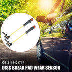 2X Disc Brake Pad Wear Sensor for Mercedes-Benz CL500 (2115401717)