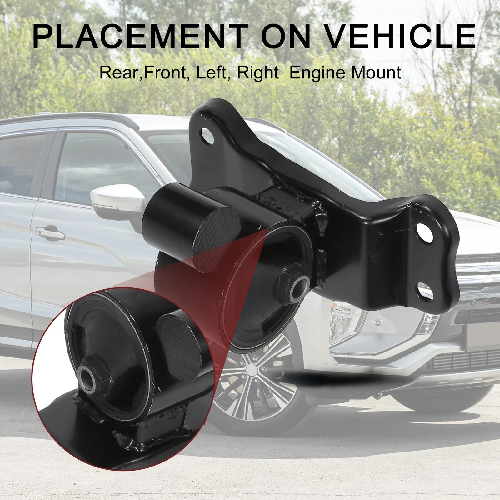 Engine Motor Trans Mount Set for Mitsubishi Lancer 2.0L (2002–2007)