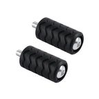 2X Black Shifter Peg for Harley Road King Glide Softail Sportster 883 1200