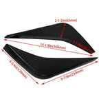 Rear Bumper Air Diffuser Fin Body Kit for Chevrolet Corvette C7 (2014–2020)