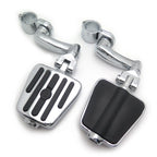 Gear Skull Foot Peg Rest for Harley Road King (1.25" 32mm)