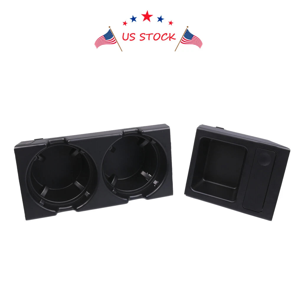 Front Center Console Cup Holder & Coin Holder for BMW E46 (1998-2006)