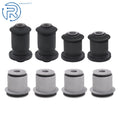 Set of 8 Front Lower Upper Control Arm Bushings for Chevy Silverado 1500 2500 (2001–2010)