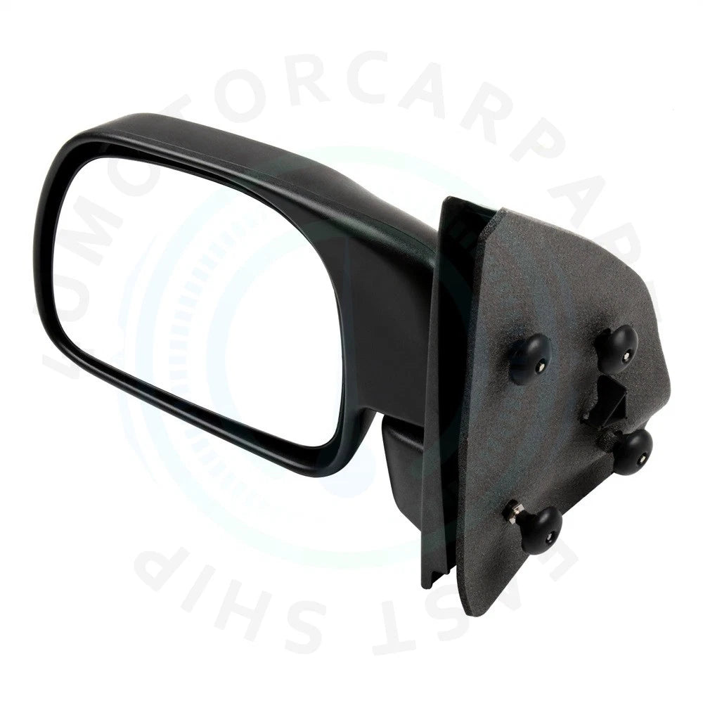 Front Left Clear Manual Fold Side Mirror for Ford F250 (1999–2015)