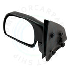 Front Left Clear Manual Fold Side Mirror for Ford F250 (1999–2015)