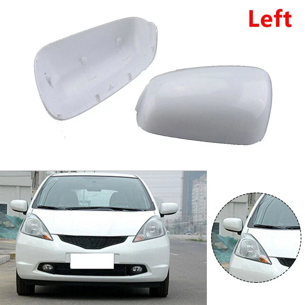 Left Rear View Mirror Cover Shell Housing Trim for Honda Fit Jazz
