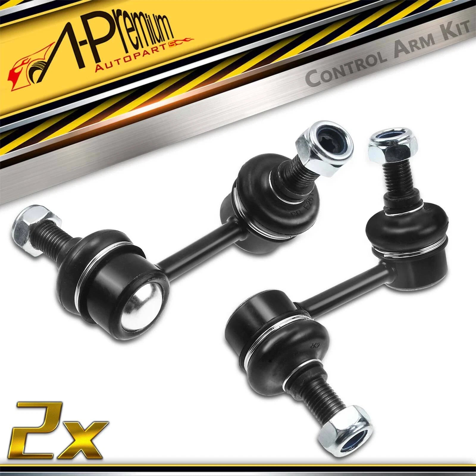 2X Front Stabilizer Sway Bar End Link for Mitsubishi Montero (2001–2006)