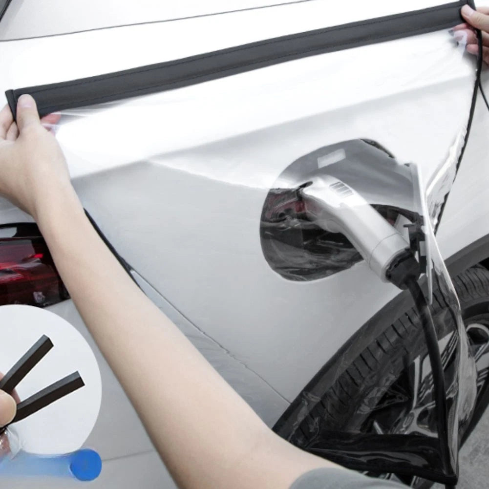 Magnetic Rain and Snow Cover for Electric Car Charger (Waterproof)