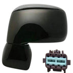 Power Door Mirror Driver Side Replacement Ready to Paint for Nissan Versa (2007–2012)