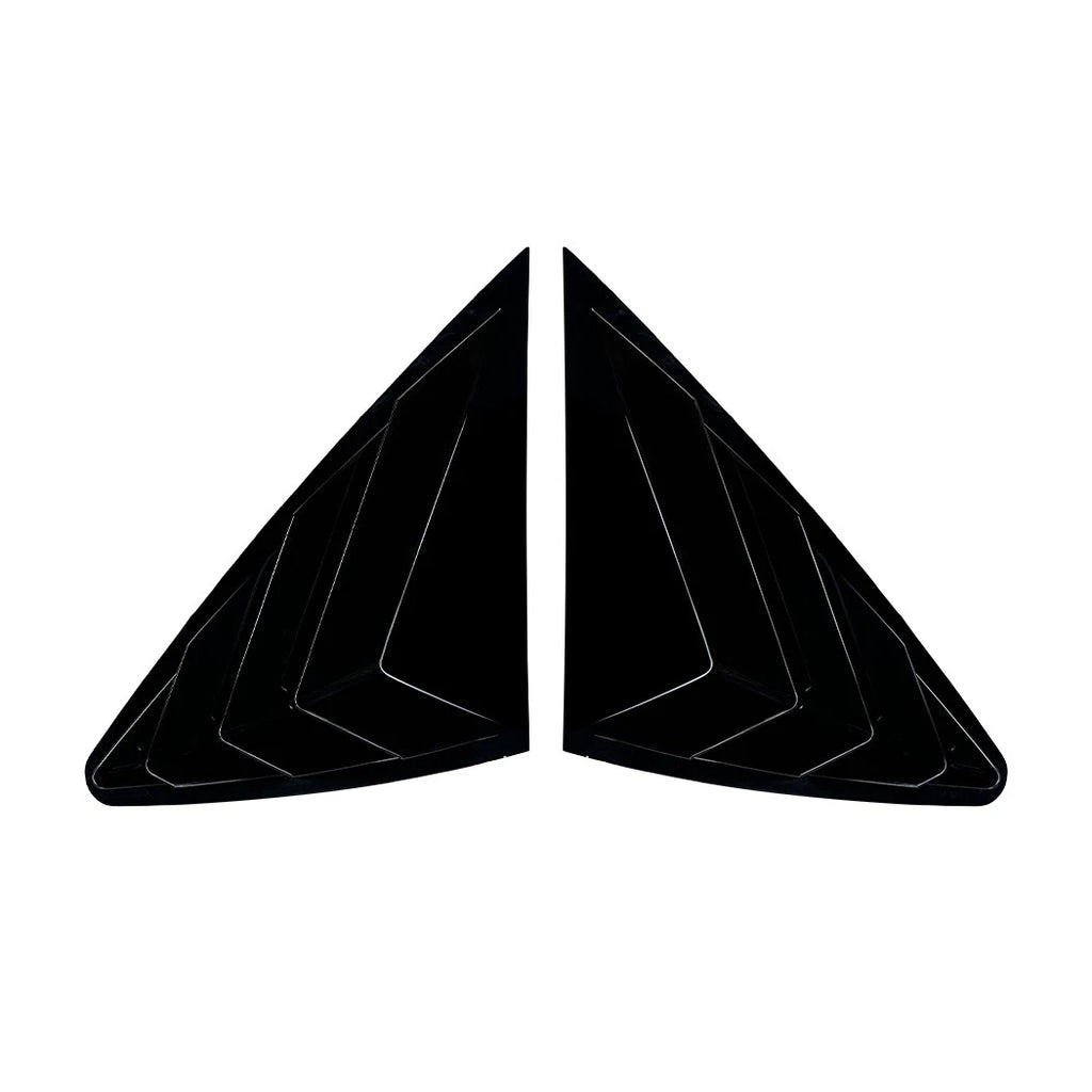 Black Rear Side Window Louver Trim for Benz GLC-Class Coupe C254 (2024–2024)