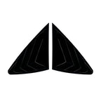 Black Rear Side Window Louver Trim for Benz GLC-Class Coupe C254 (2024–2024)
