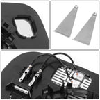 Heated Driver Left Side Flat Mirror Glass for Jeep Renegade (2015–2023)