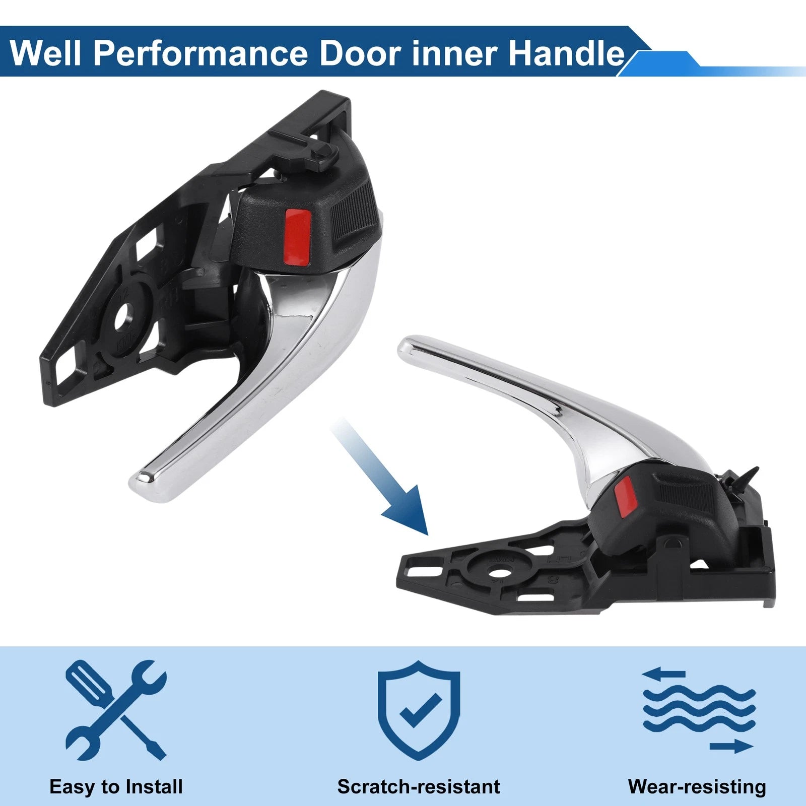 Front Passenger Side Interior Door Handle for Toyota Camry (2012–2017) No.692060K110