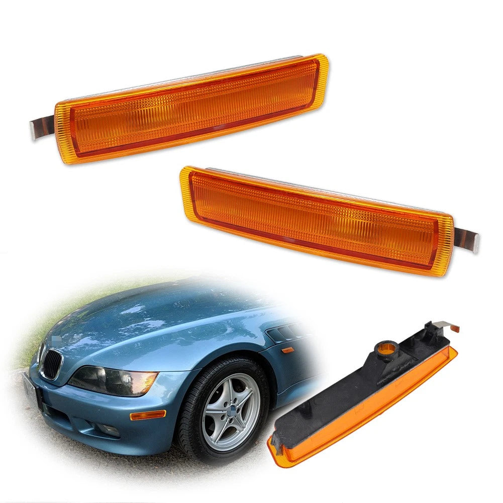 Front Corner Side Marker Lights for BMW Z3 M Coupe (1996–2002) Amber