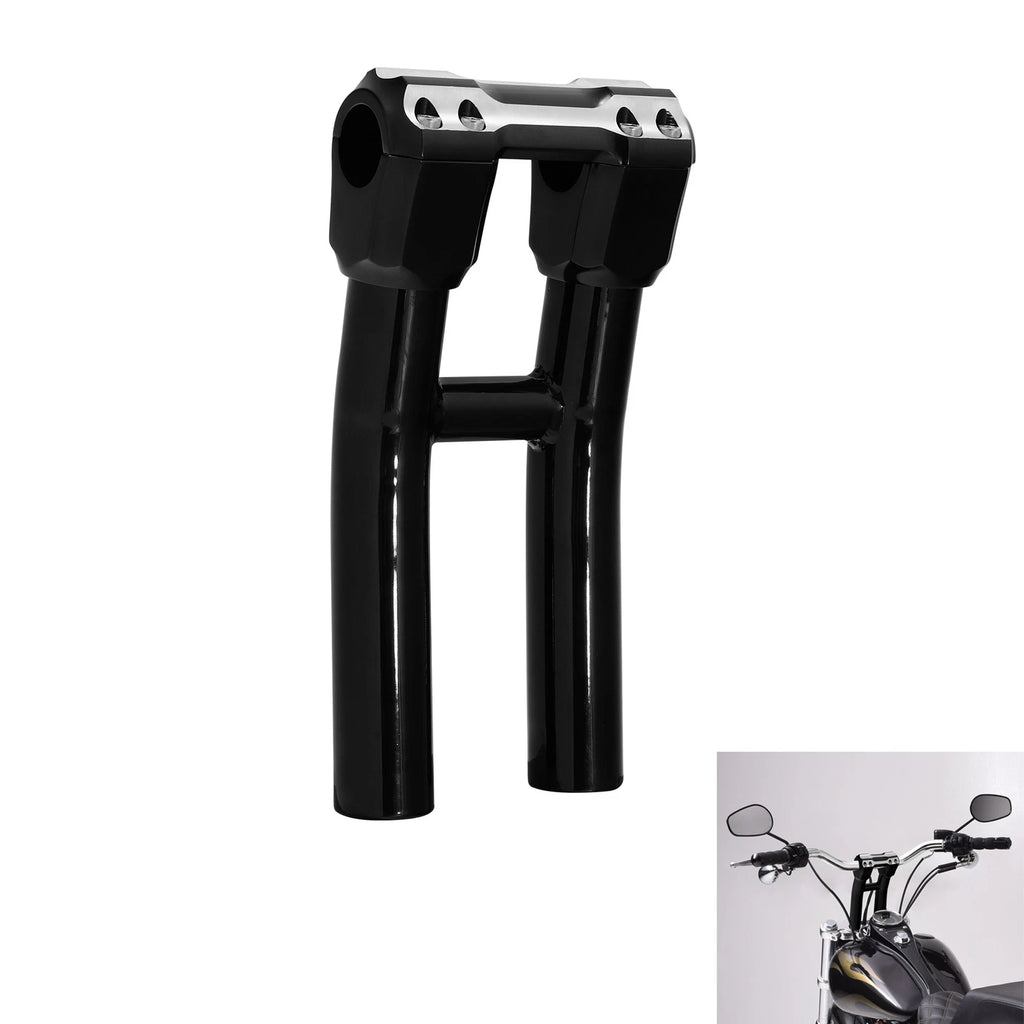 Handlebar Riser Clamps for Harley Road Glide, Dyna, Low Rider, Softail (1.25")