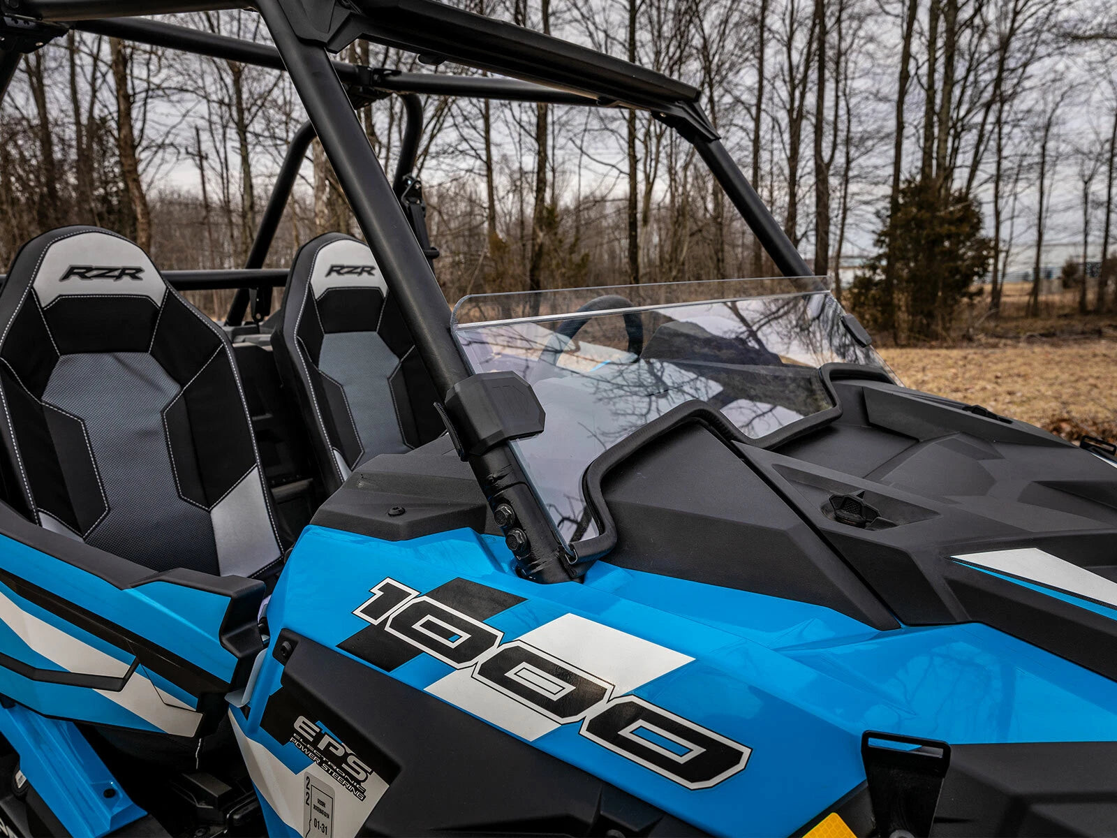 Half Windshield for Polaris RZR XP 1000 (2019+) - Clear Standard