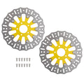 11.8in Front Floating Brake Rotor Pair for Harley Touring 08-19 Trike 09-19