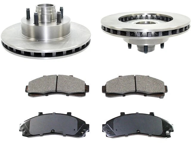 Front Brake Pad and Rotor Kit for Mazda B4000 RWD (2000–2002) YW844VS