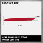 Rear Bumper Reflector for Mercedes-Benz GLE Class W166 (2016–2020)