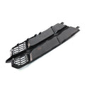 Black Chrome Front Bumper Lower Side Grille for Audi A6 (2014-2018)