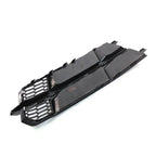 Black Chrome Front Bumper Lower Side Grille for Audi A6 (2014-2018)
