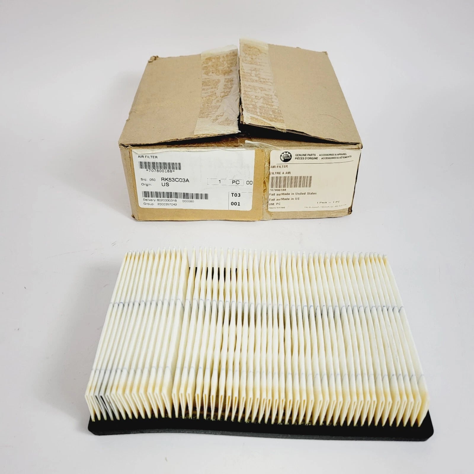 Air Intake Filter Cartridge for Can-Am Spyder (2008–2012) #707800188