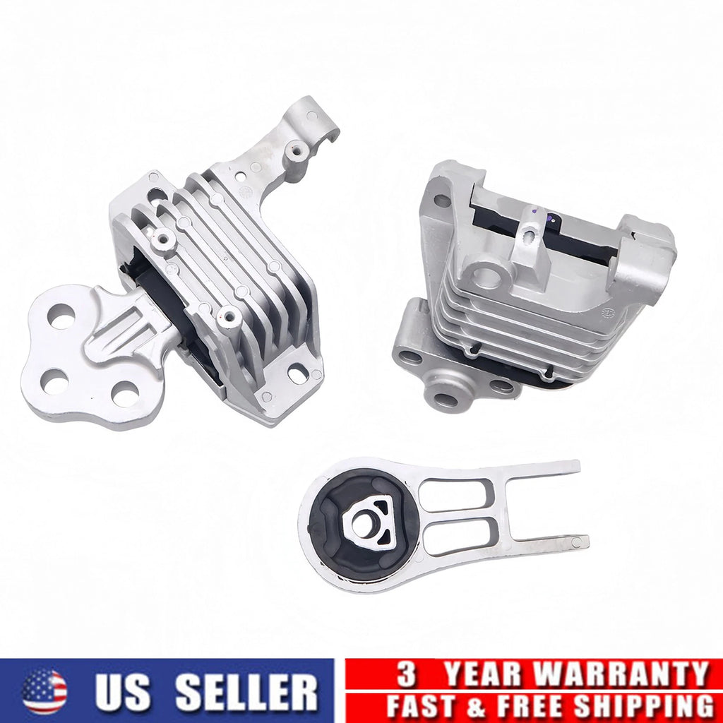 3PCS Engine Mounts for Jeep Cherokee 2014–2022 3.2L