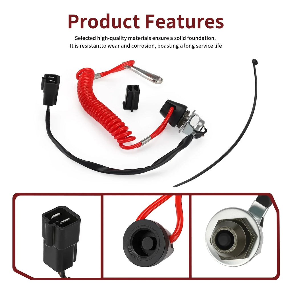 Tether Kill Run Switch Kit for Polaris RMK (1999-2002)