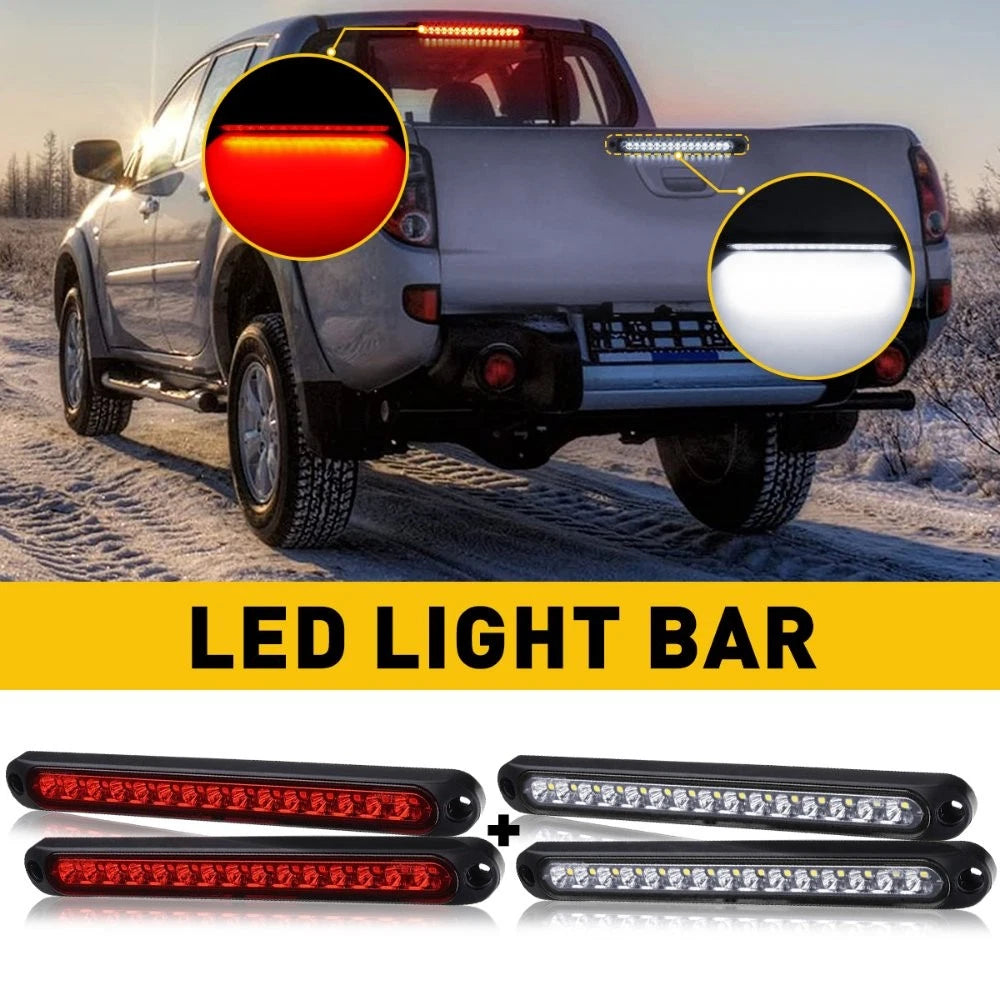 Set of 4 LED Light Bar for Car Truck Trailer