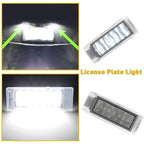 Full LED License Plate Lights for Cadillac CTS XTS Chevy Corvette Buick GMC