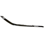 Replacement Chrome ABS Plastic Front Passenger Side Bumper Cover Molding